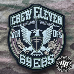 69th Expeditionary Bomb Squadron Crew 11, 2017 2018 B-52H, OCP