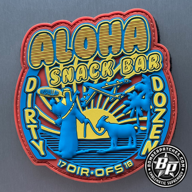 69th Expeditionary Bomb Squadron Crew 12 "Dirty Dozen" OIR 2017 2018 B-52H