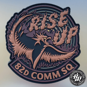 82D Communications Squadron Morale Patch, OCP