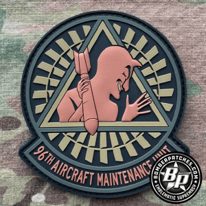 96th Aircraft Maintenance Unit Morale PVC, B-52H OCP