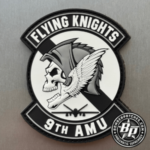 9th Aircraft Maintenance Unit Flying Knights, MQ-9 Reaper, Monochrome