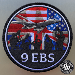 9th BS Plane Spotter, 2023 Deployment Patch, RAF Fairford, B-1B
