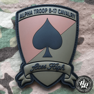 Alpha Troop 6-17 Cavalry, Aces High, AH-64 Apache OCP