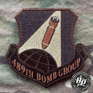 B-1B 489th Bomb Group 307th Bomb Wing Patch Desert