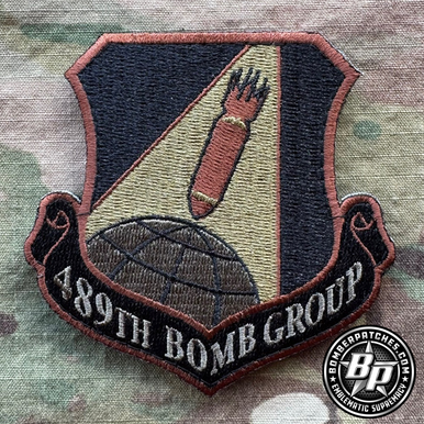 B-1B 489th Bomb Group 307th Bomb Wing Patch OCP