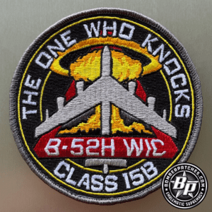 B-52 Weapons School WIC Class 15B Patch 20th 23rd 69th 96th Bomb Squad Barksdale Embroidered