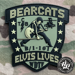 B Company, 1st Battalion, 101st Aviation Regiment, BEARCATS, AH-64 Apache, Subdued PVC
