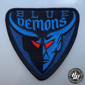 E-4B NIGHTWATCH NAOC Patch, Team 1 Blue Demons, Embroidered