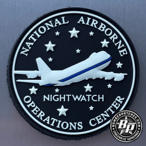 E-4B NIGHTWATCH NAOC National Airborne Operations Center PVC Patch