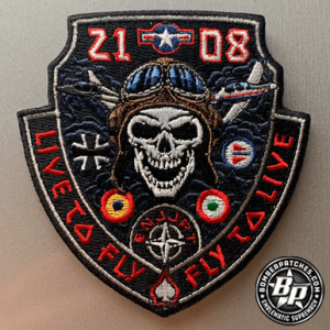 ENJJPT Class 21-08, Embroidered