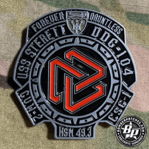 HSM 49.3 Triple Delta, USS Sterett, MH-60R, Coin