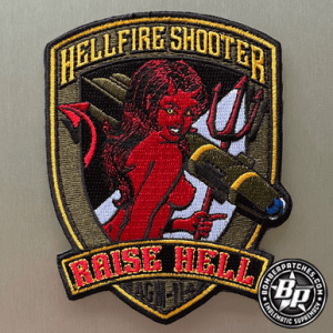 AGM-114 Hellfire Shooter Morale Patch 2025 Embroidered