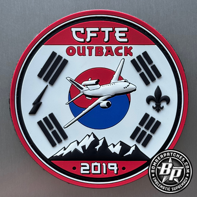 RAAF 2 Squadron E-7A Wedgetail CFTE Outback 2019, Round PVC