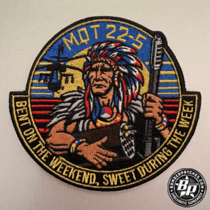 Royal Netherlands Air Force MQT 22-5 Class Patch, AH-64 Apache