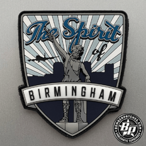 Spirit of Birmingham, KC-135 Nose Art Patch, Full Color