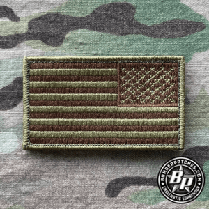 US Flag, Right, Embroidered OCP