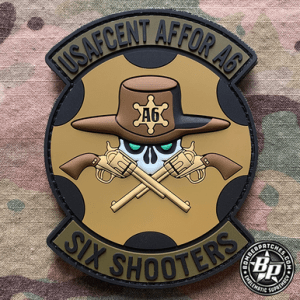 USAFCENT A/6 Six Shooter OCP PVC, Al Udeid Air Base, Qatar