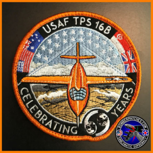Air Force Test Pilot School Class 16B Patch, X-1 Commemorative, 69th BS Version