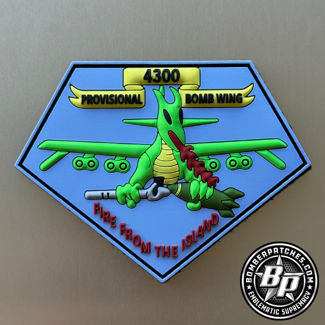 4300th Provisional Bomb Wing, Fire From the Island