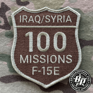 Iraq Syria - 100 Missions - F-15E