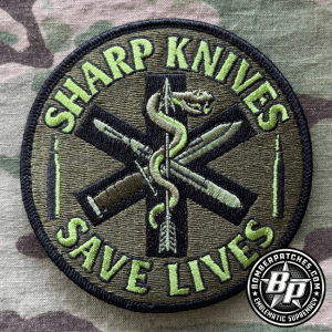 Sharp Knives Save Lives - Combat Casualty Care SET