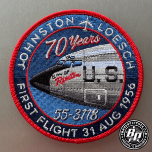 KC-135 70th Anniversary Flight 55-3118, Color